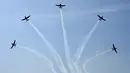 Latihan yang diberi nama Multilateral Naval Exercise Komodo (MNEK) 2025 akan berlangsung di Bali pada 15 hingga 22 Februari 2025. (SONNY TUMBELAKA/AFP)