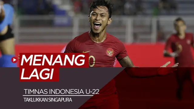 VIDEO: Highlights Sepak Bola SEA Games 2019, Timnas Indonesia U-22 Vs Singapura 2-0