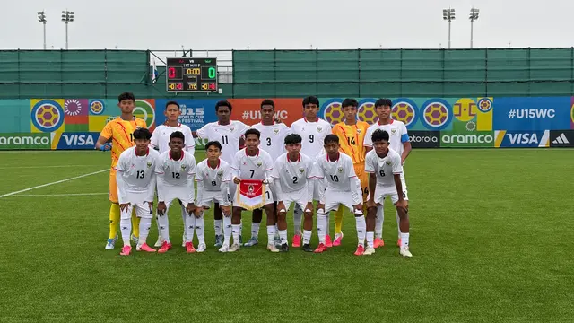 Timnas Indonesia U-15 di Piala Dunia dan Festival U-15 2026.