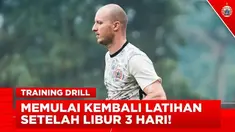 Berita video sesi latihan Persija jelang hadapi Persib di BRI Liga 1