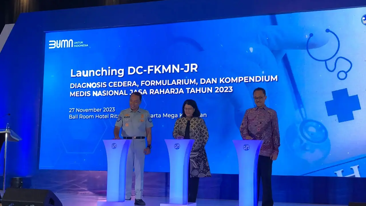 PT Jasa Raharja meluncurkan buku Diagnosis Cedera, Formularium, dan Kompendium Media Nasional Jasa Raharja (DC-FKMN-JR) tahun 2023, sebagai pedoman penanganan keselamatan kecelakaan lalu lintas.