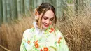 Luna Maya tampil dalam balutan kimono. (Foto: Instagram/lunamaya)