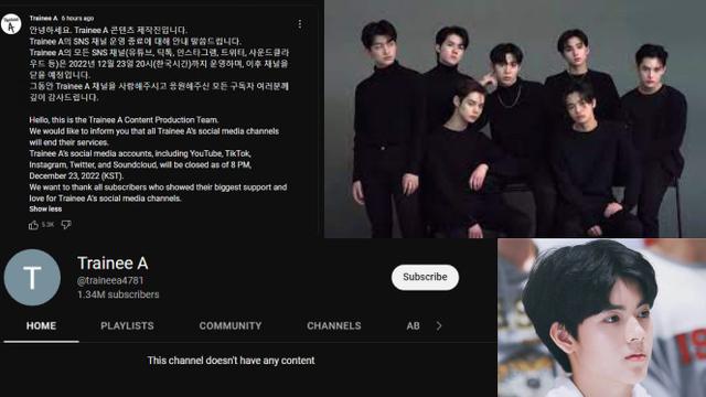Big Hit Music Akhiri Sosial Media dan Hapus Seluruh Konten Trainee A