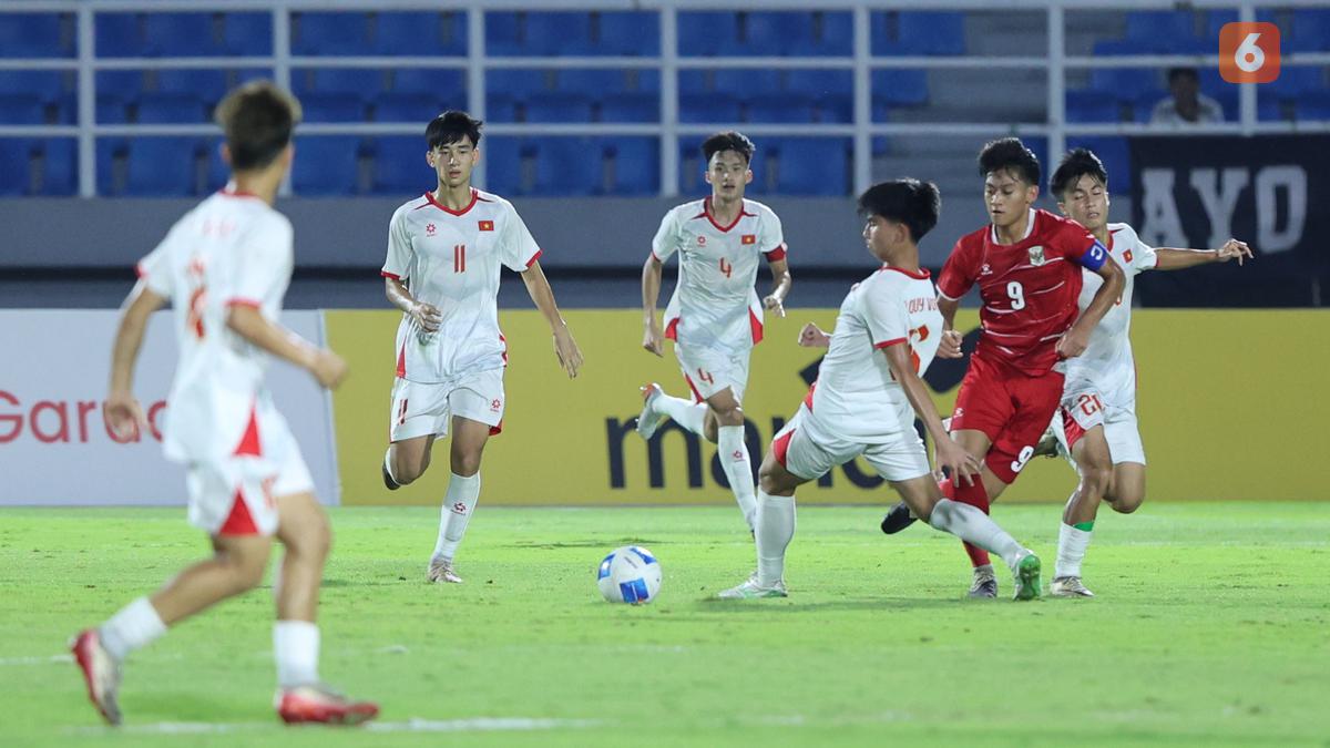 Hasil Timnas Indonesia U-17 vs Vietnam: Cuma Imbang, Garuda Muda Gagal ke Semifinal