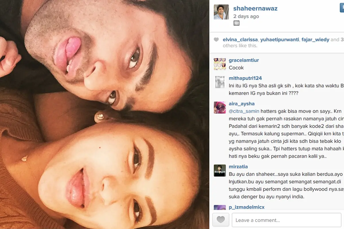 Ayu Ting Ting dan Shaheer Sheikh