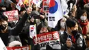Diketahui, pihak penyidik telah mengajukan permintaan surat perintah untuk menahan Presiden Korea Selatan yang dimakzulkan, Yoon Suk Yeol, atas penerapan darurat militer. (JUNG Yeon-je/AFP)