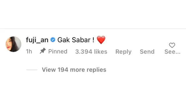 Thariq Memberikan Cincin Spesial untuk Fuji