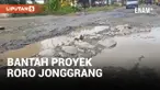 GUBERNUR LAMPUNG ARINAL DJUNAIDI BANTAH PROYEK RORO JONGGRANG PERBAIKAN JALAN KARENA SAMBUT PRESIDEN
