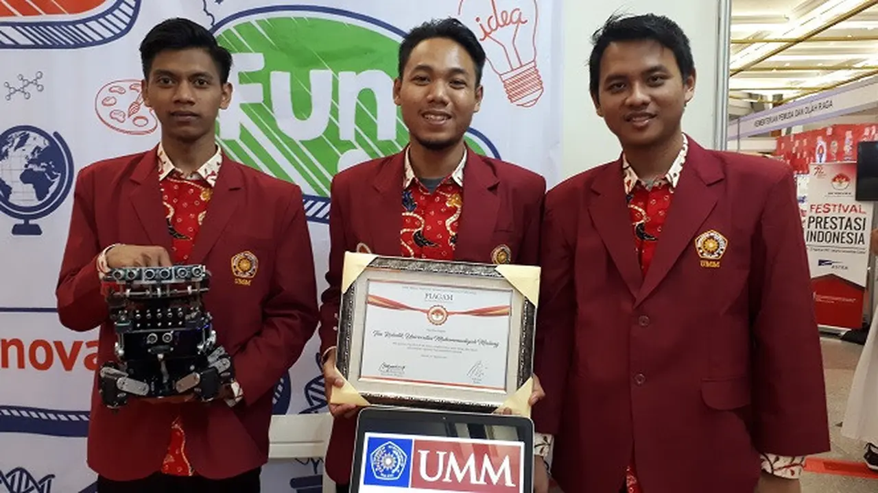 Robot besutan Universitas Muhammadiyah Malang (UMM)