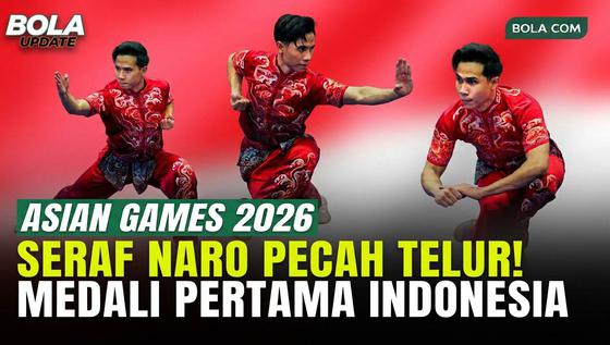 Seraf Naro Bikin Bangga! Persembahkan Medali Pertama Merah Putih di Asian Games 2026