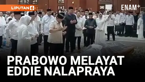 VIDEO: Prabowo Melayat Tokoh Pencak Silat Eddie Nalapraya