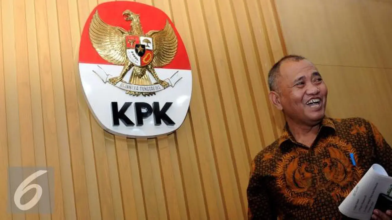 Ketua KPK Agus Rahardjo. (Liputan6.com/Helmi Afandi)