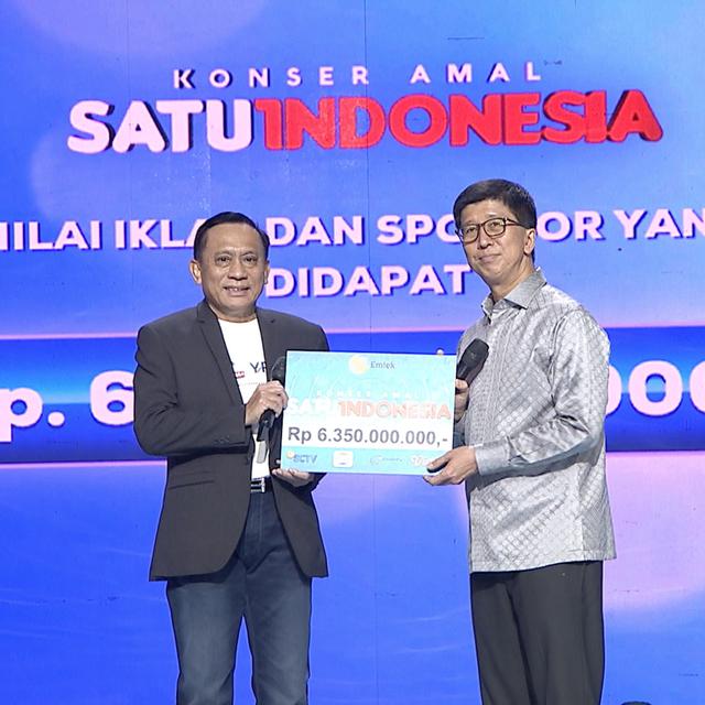 Konser Amal Satu Indonesia Dukungan Bagi Pejuang Di Garda Terdepan Lifestyle Liputan6 Com
