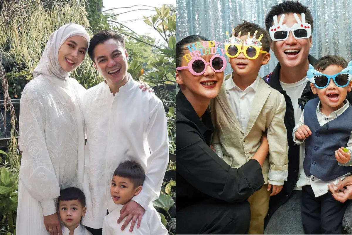 8 Gaya Kompak Baim Wong dan Paula Verhoeven Momong Anak yang Bakal Jadi Kenangan