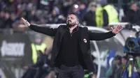 Gennaro Gattuso berambisi melatih AC Milan dalam jangka waktu yang lama. (NIKOLAY DOYCHINOV / AFP)