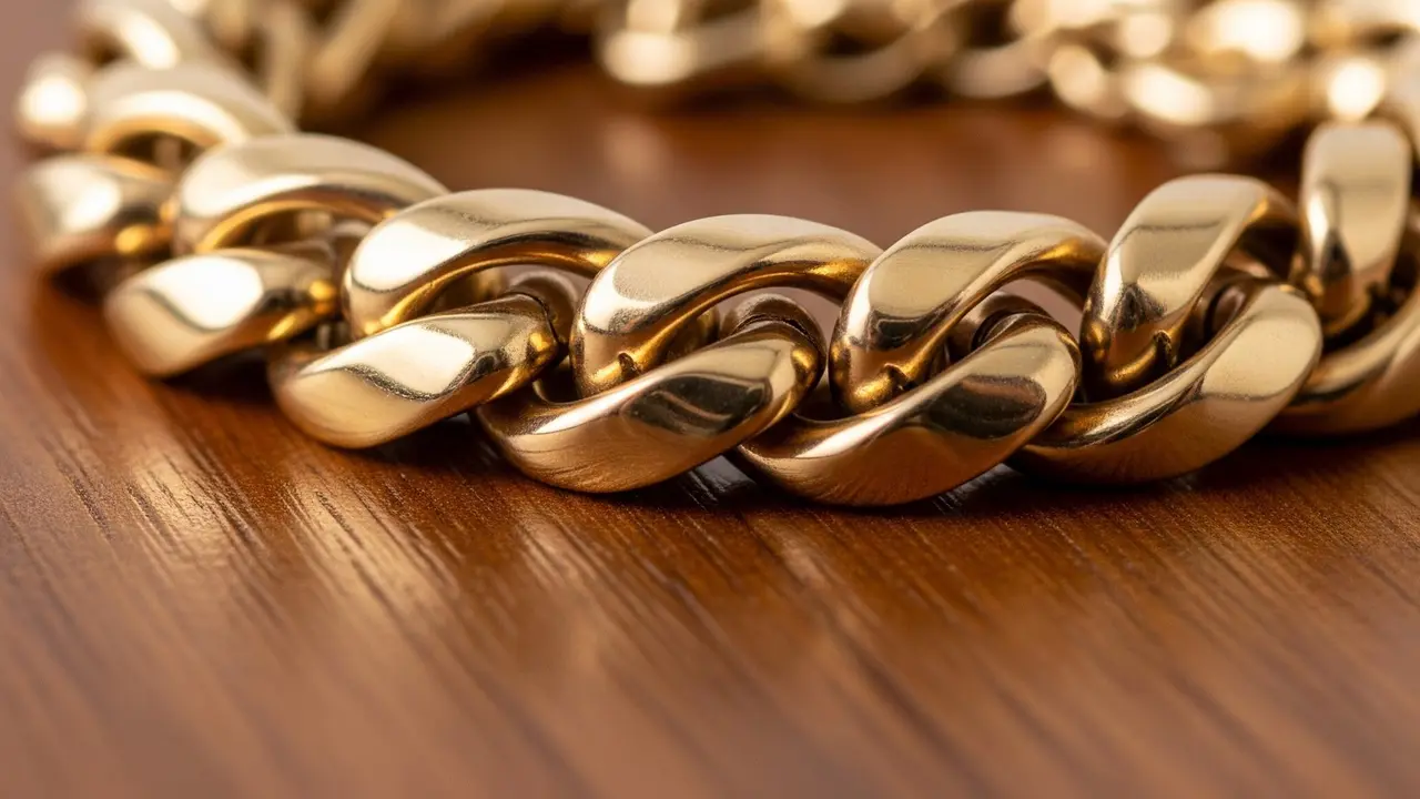 Model Gelang Emas Simpel tapi Bernilai Tinggi (Image by Gemini AI)