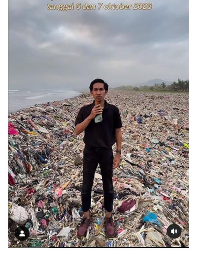 Sempat Ditentang, Ini 8 Potret Pantai Loji di Sukabumi yang akan Dibersihkan Pandawara Group