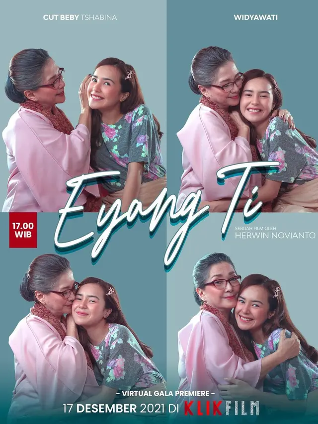 Poster film Eyang Ti, dibintangi Widyawati. (Foto: Instagram @klikfilm)