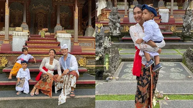 5 Potret Seleb Indonesia Rayakan Hari Raya Galungan, Penuh Suka Cita