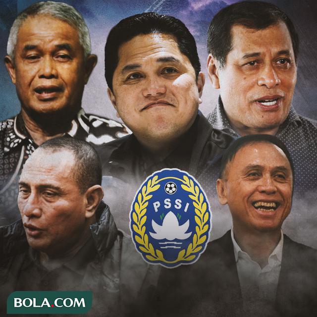 Ilustrasi - Ulasan Membandingkan Jumlah Naturalisasi Ketum PSSI Terakhir