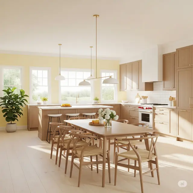Warna Cat Rumah yang Bikin Adem Meski Tanpa Pendingin Ruangan (Image by gemini AI)
