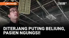 Atap RSUD Bangkalan Hancur Diterjang Angin Puting Beliung