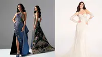 Pesona eksostis Puteri Indonesia 2023 Farhana Nariswari sukses membawanya menyabet gelar Best Evening Gown di ajang Miss International 2023. [Dok/Albert Yanuar]