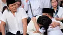 Adrie Subono saat di pemakaman Hj. Titi Sri Sulaksmi Subono Binti Alwi Abduldjalil Habibie (87).(Dezmond Manullang/Bintang.com)