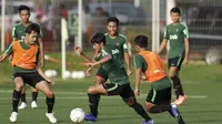 Timnas Indonesia U-23 Intens Berlatih Skema Membangun Serangan