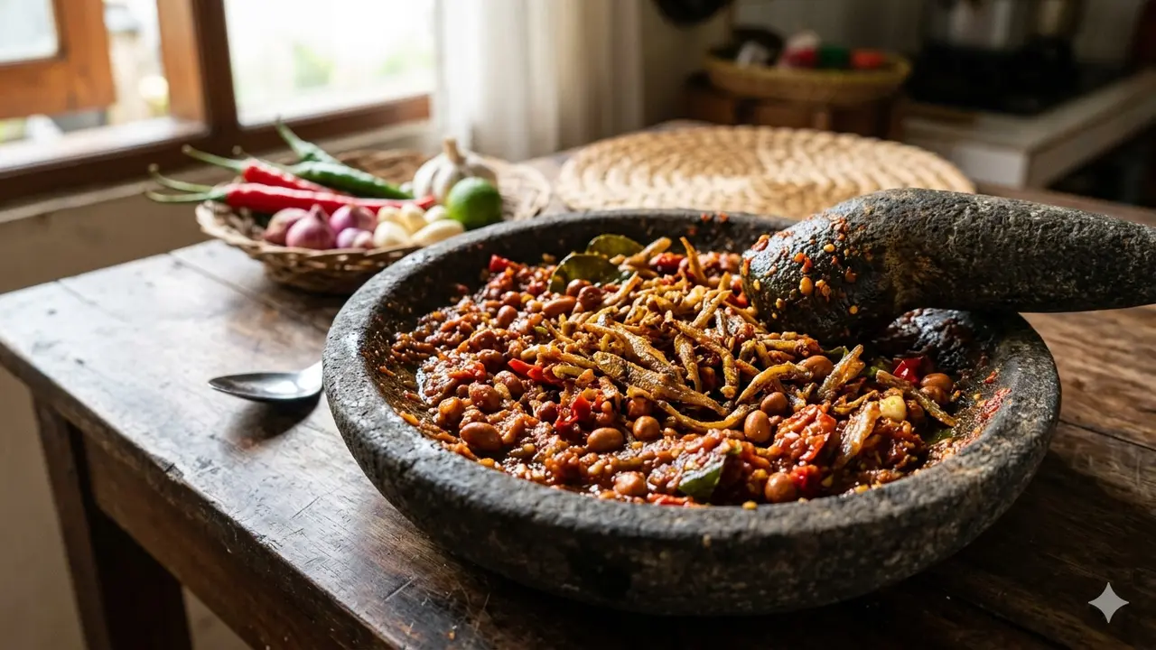 Sambal Teri Kacang