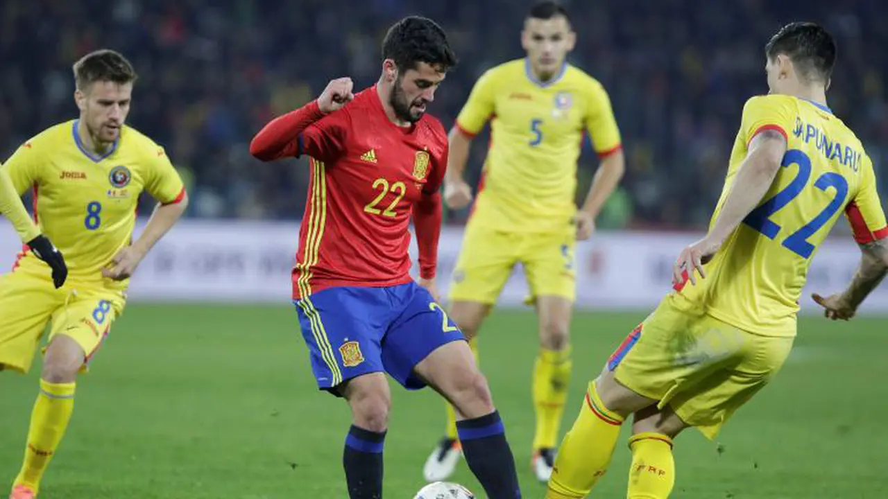 Rumania vs Spanyol