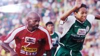 Koleksi foto pribadi legenda PSS Sleman, Muhammad Eksan. (Bola.com/Vincentius Atmaja)