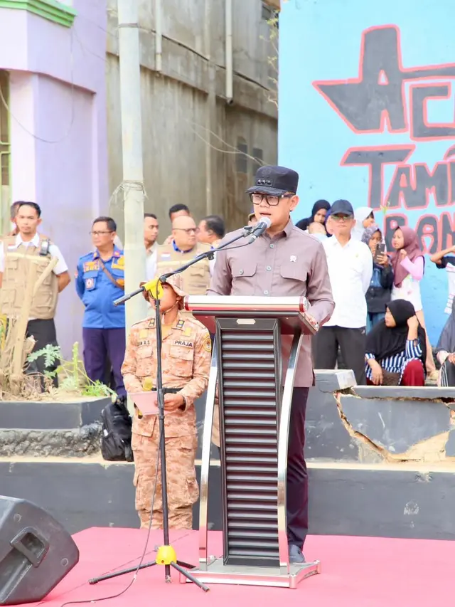 Wamendagri Bima Tutup Praktik Lapangan IPDN di Aceh Tamiang, Tekankan Latihan Kepemimpinan