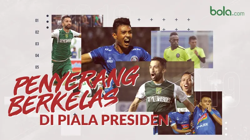 3 Penyerang Berkelas di Piala Presiden 2019