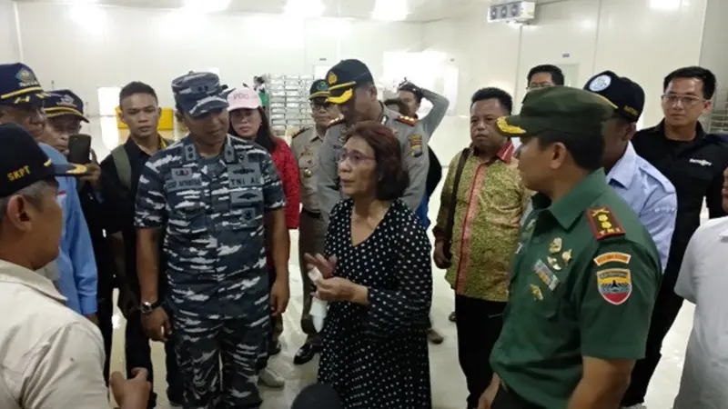 Menteri Kelautan dan Perikanan Susi Pudjiastuti