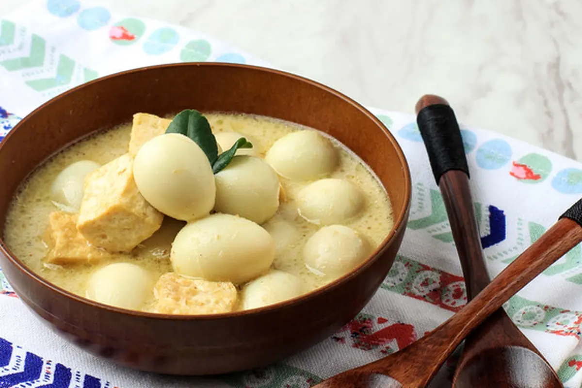 resep opor tahu telur