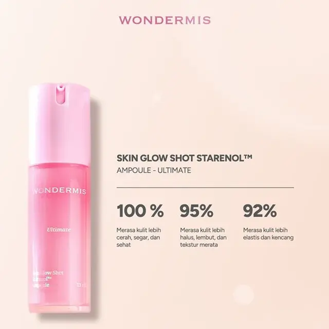 WONDERMIS Skin Glow Shot STARENOL Ampoule Ultimate. WONDERMIS