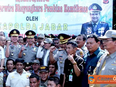 Citizen6, Bogor: Program Bintara pembina keamanan dan ketertiban masyarakat (Babinkamtibmas) mengambil Polres Kota Bogor sebagai pilot project. Selasa (26/7). (Pengirim: Tri Iswanto)