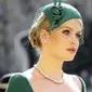 Lady Kitty Spencer, keponakan mendiang Putri Diana yang menjadi sorotan di royal wedding Pangeran Harry-Meghan Markle. (AP)