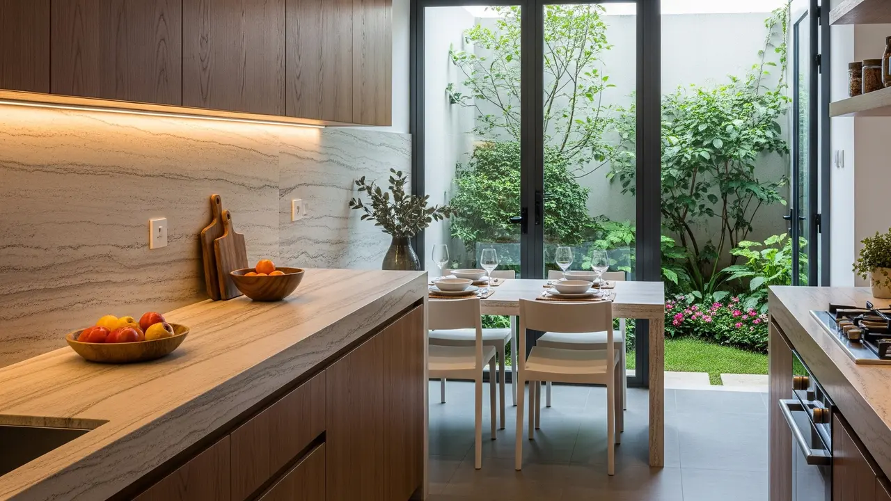 Inspirasi Dapur Sederhana di Rumah Tipe 36 Lahan Kecil Terbaru 2025. Gemini