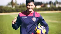 Pemain Cagliari Han Kwang-Song. (www.instagram.com/han_official_fan_page/?hl=id)