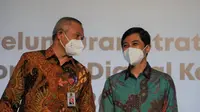 Wakil Menteri Kesehatan RI Dante Saksono Harbuwono menghadiri peluncuran 'Strategi Transformasi Digital Kesehatan 2024' di Jakarta pada 16 Desember 2021. (Dok Kementerian Kesehatan RI)