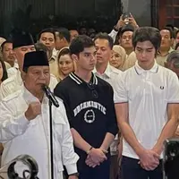 Konferensi Pers Partai Gerindra (Instagram/indozone.id)