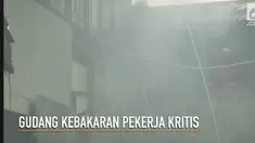 Sebuah gudang karung yang letaknya tak jauh dari pemukiman penduduk di Gunung Putri Bogor Jawa Barat.