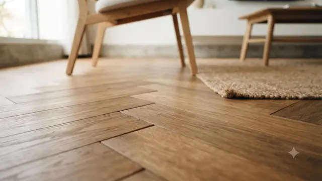Keunggulan dan Kekurangan Lantai Parket (AI Generated)
