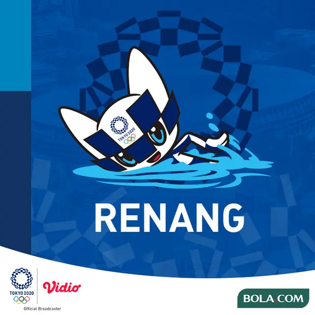 Olimpiade 2020 - Ilustrasi cabang olahraga renang