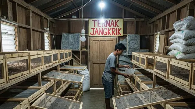 Usaha Ternak Jangkrik