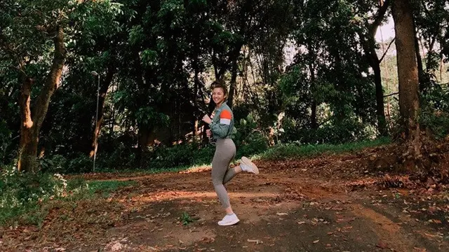 Disebut Miliki Body Goals, Ini 7 Potret Angela Gilsha saat Olahraga