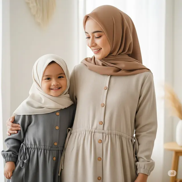 Gamis Linen Blend