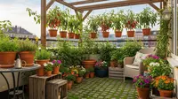 10 Layout Kebun Sayur di Rumah Kecil, Solusi Lahan Sempit Tetap Produktif